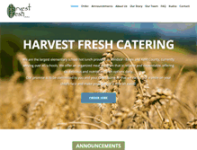 Tablet Screenshot of harvestfresh.ca